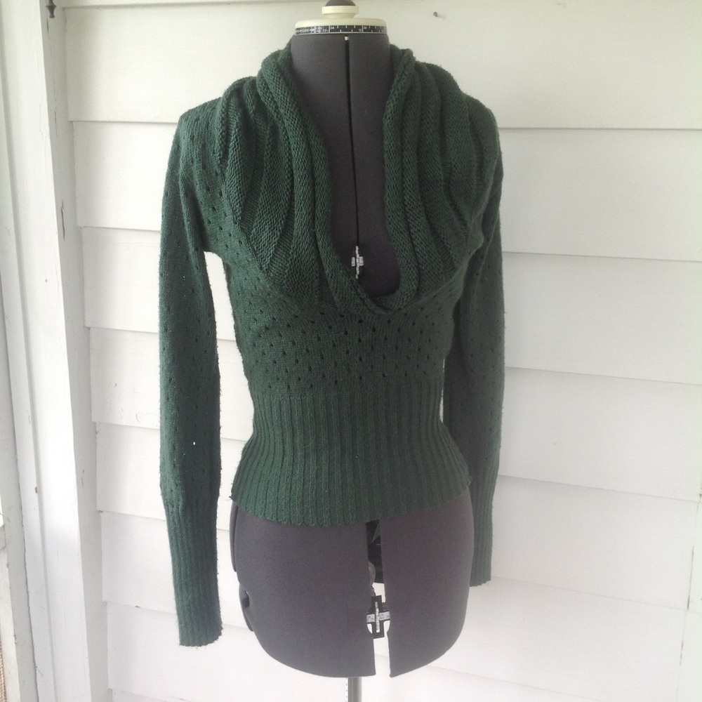 Charlotte Russe vintage v neck sweater Small